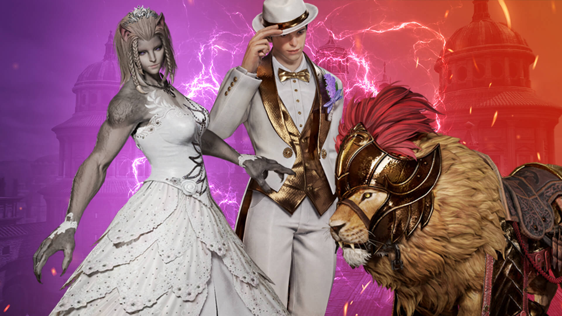 Bless Pass Glorious Legacy Costumes and Mount