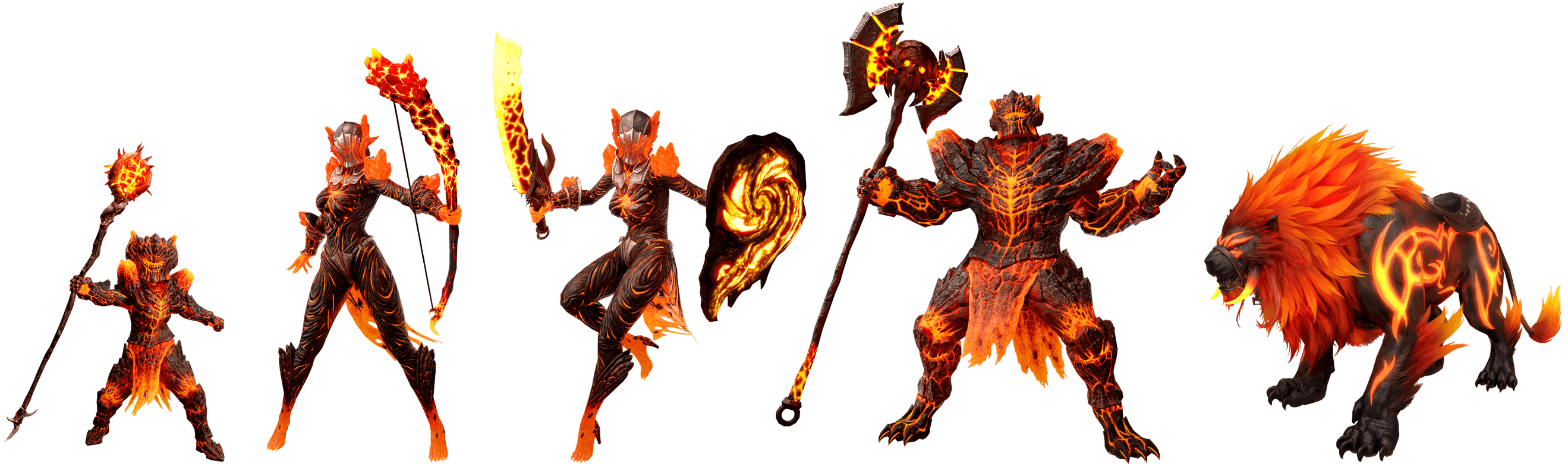 Volcanic Avenger Set