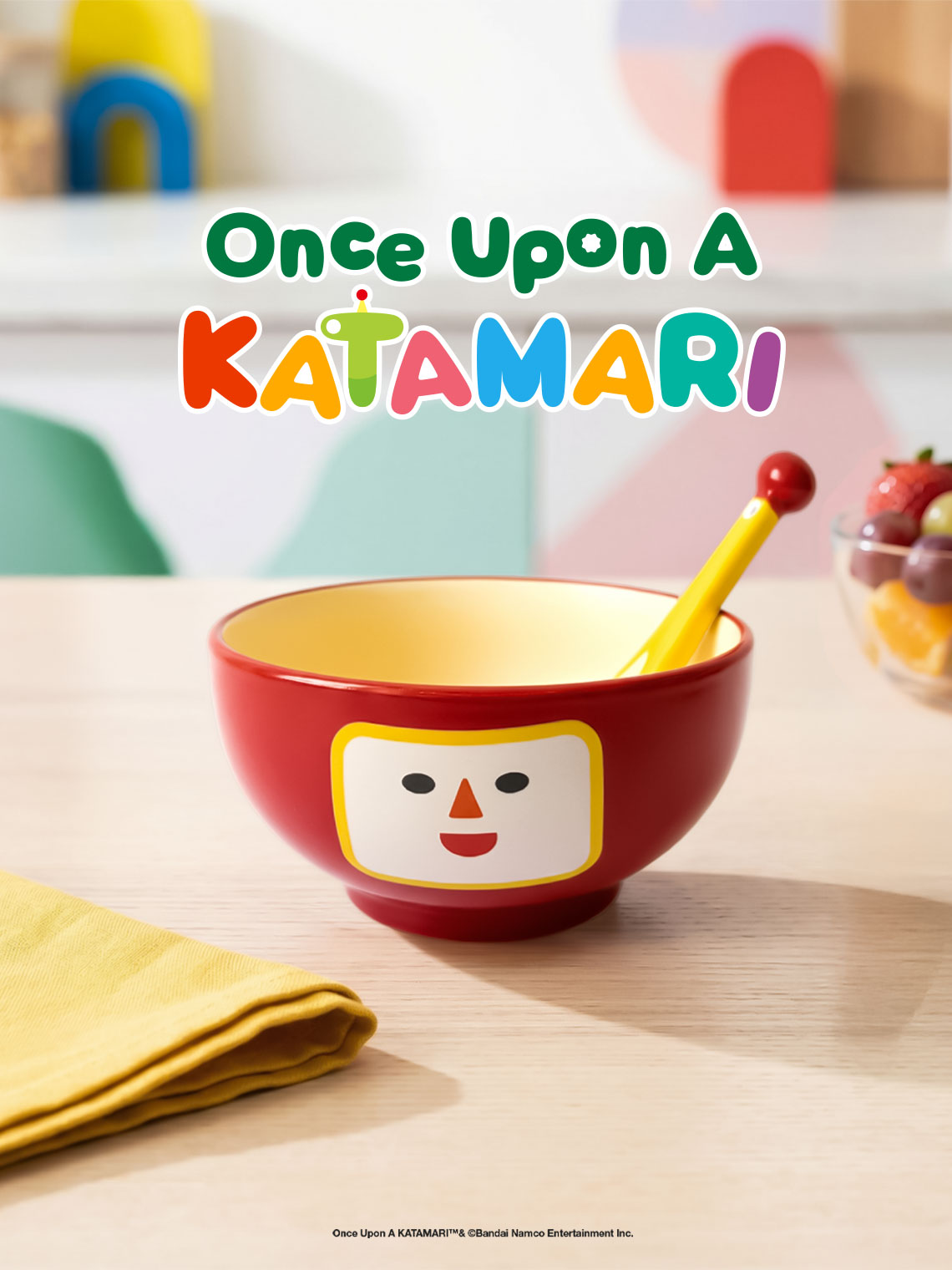 Once Upon a Katamari Miso Bowl and Spoon