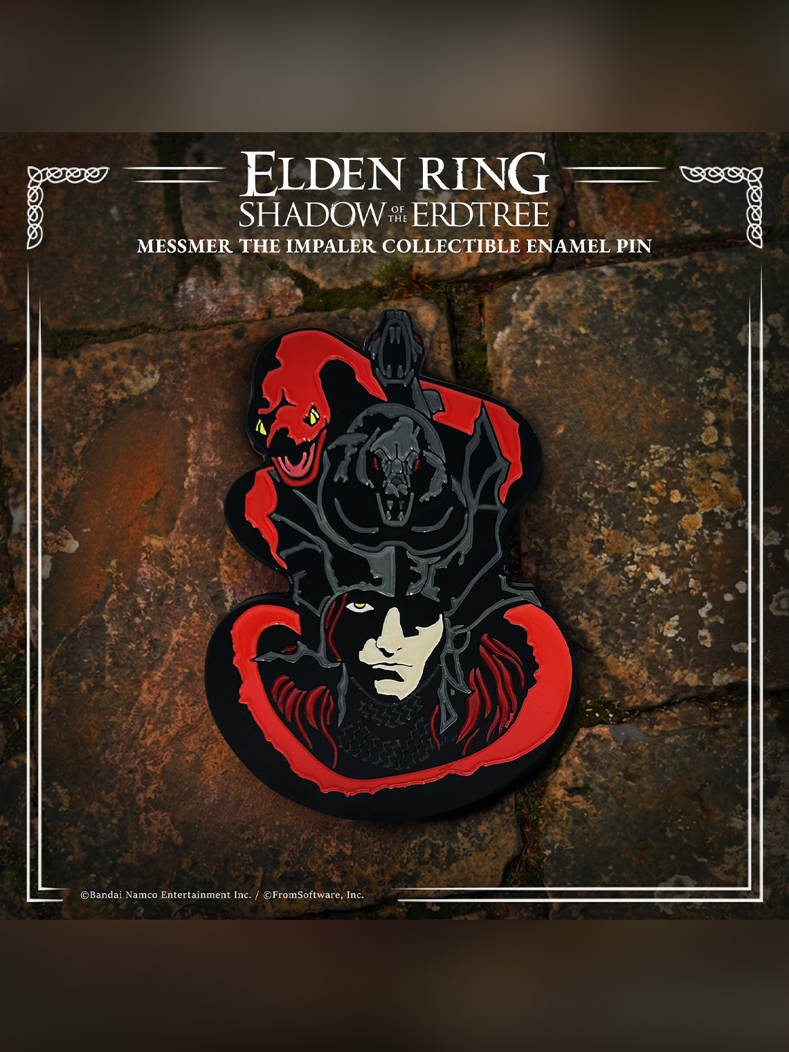 ELDEN RING Shadow of the Erdtree - Messmer The Impaler Collectible Enamel Pin
