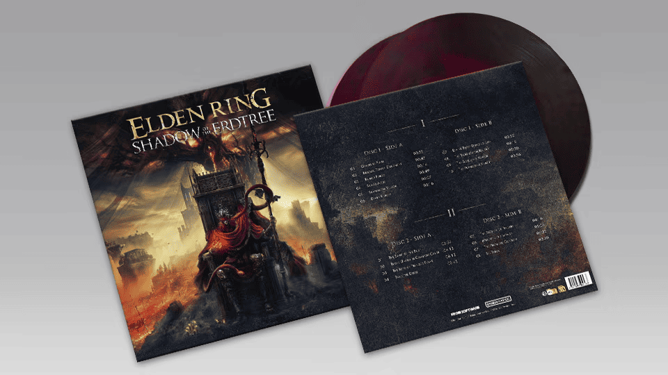 【週末限定値下げ】 ELDEN RING アナログレコード 2枚組 12曲入り ELDEN RING Shadow of the Erdtree Official Vinyl | Bandai Namco
