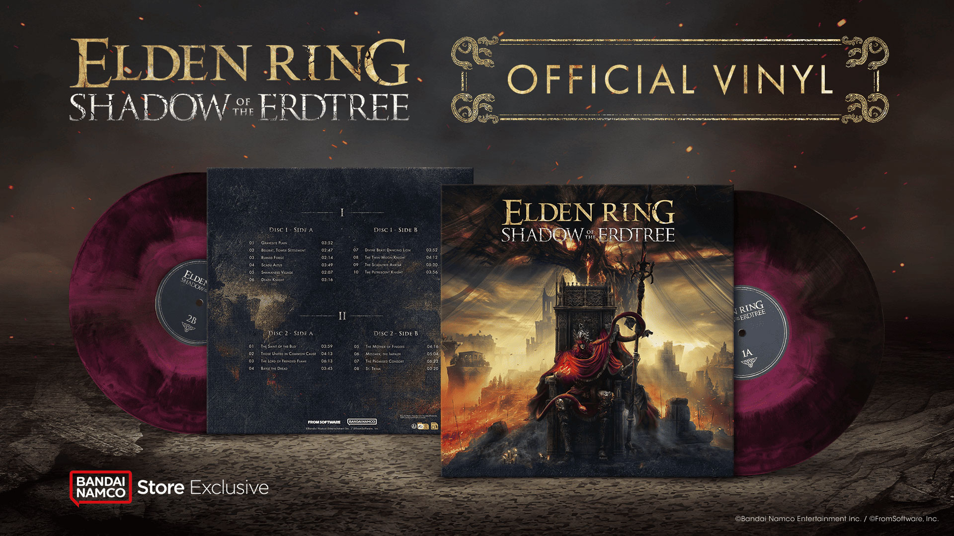 ELDEN RING Shadow of the Erdtree Official Vinyl | Bandai Namco