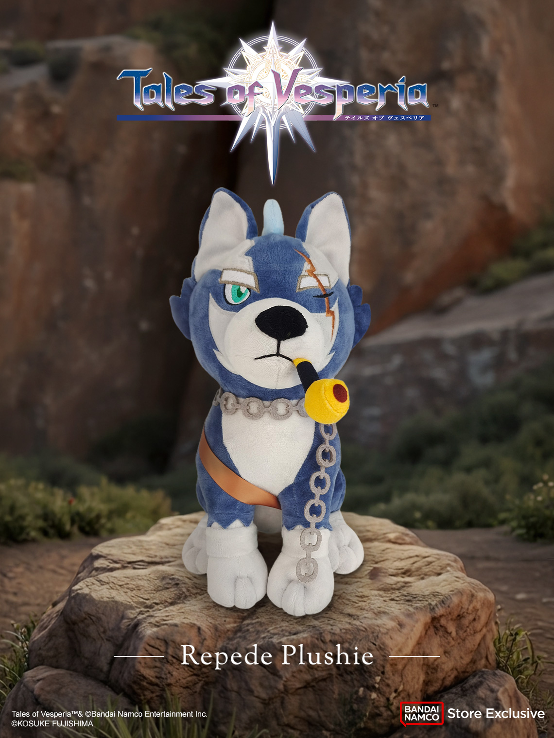 Tales of VESPERIA Deluxe Repede Plushie