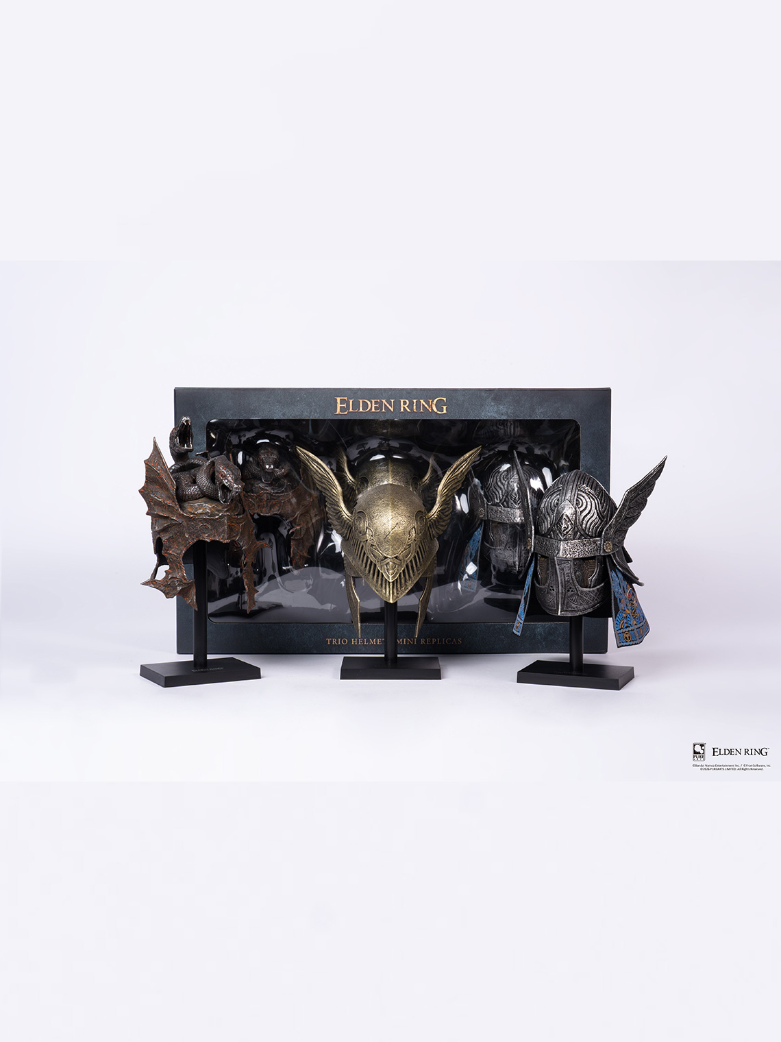 Elden Ring Trio Helmets Mini Replicas 1/3 Scale by PureArts