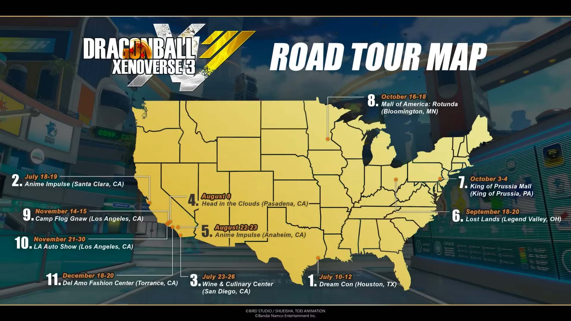 Show Intro & Road Tour Details