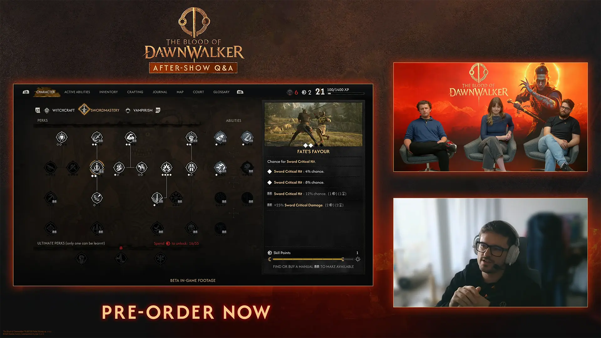 Skill Trees & Progression