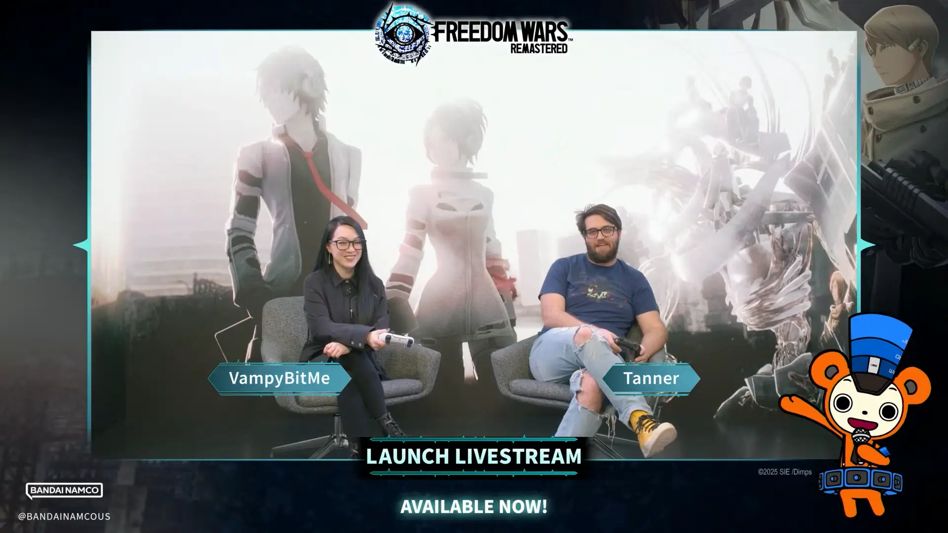 Freedom Wars Remastered Launch Stream