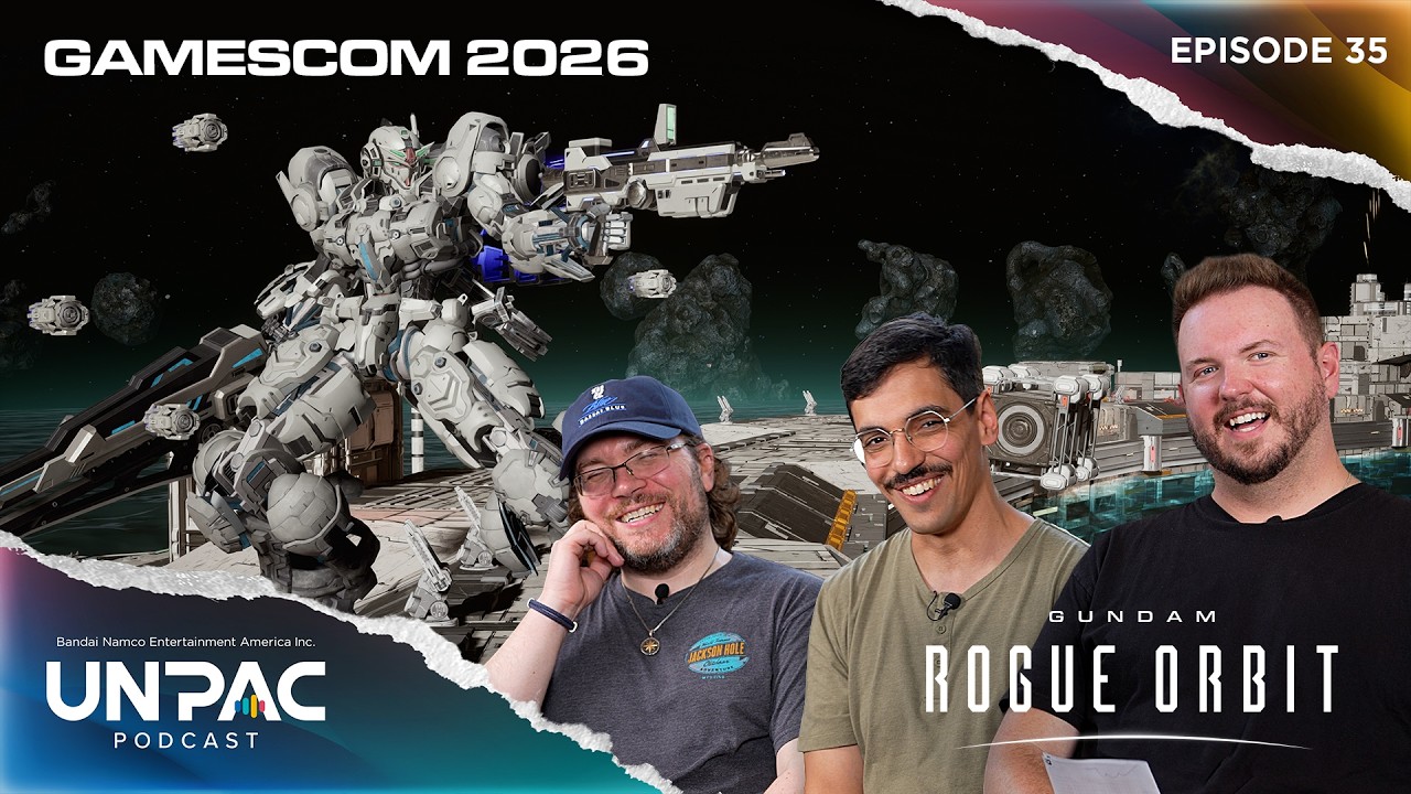 GUNDAM ROGUE ORBIT Hands-On Gameplay Reactions ft. Globku & Will Borger