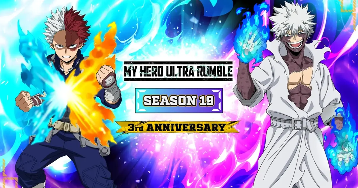 MY HERO ULTRA RUMBLE: ilustración del anuncio de ajustes del 14 de octubre de 2026