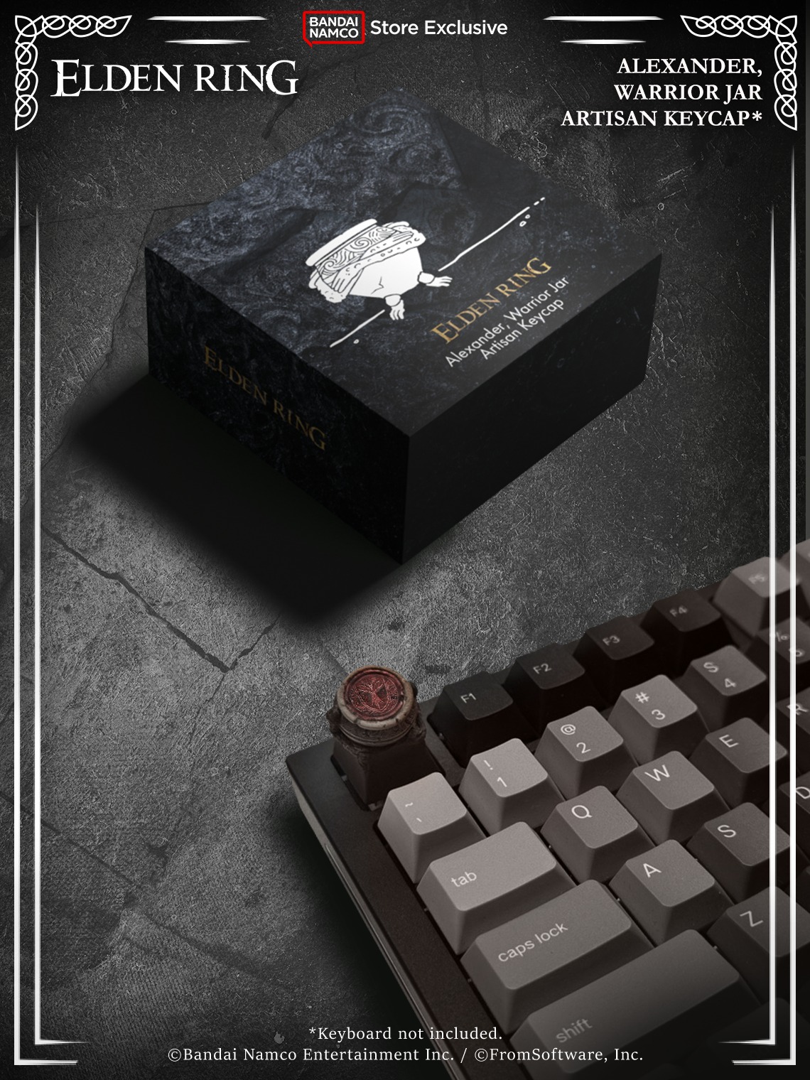 ELDEN RING Alexander, Warrior Jar Artisan Keycap