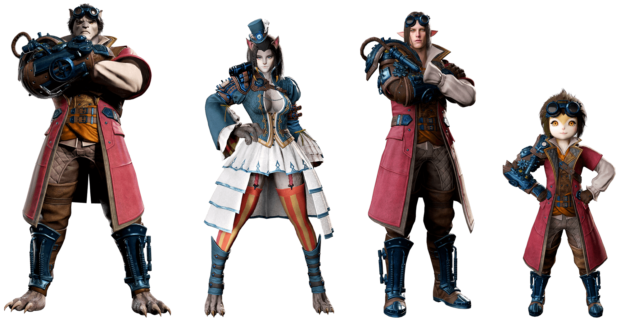 Aethervolt Engineer Costumes