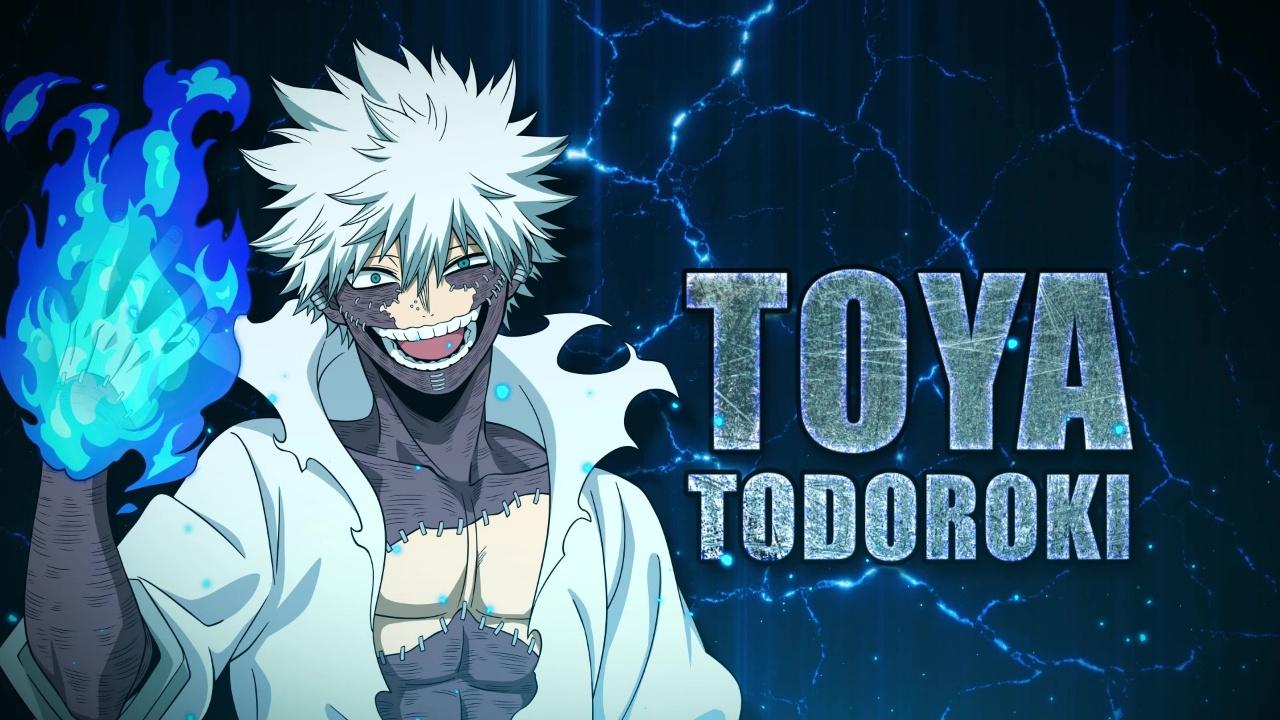 My Hero Ultra Rumble – Toya Todoroki new character reveal with blue flame quirk ability