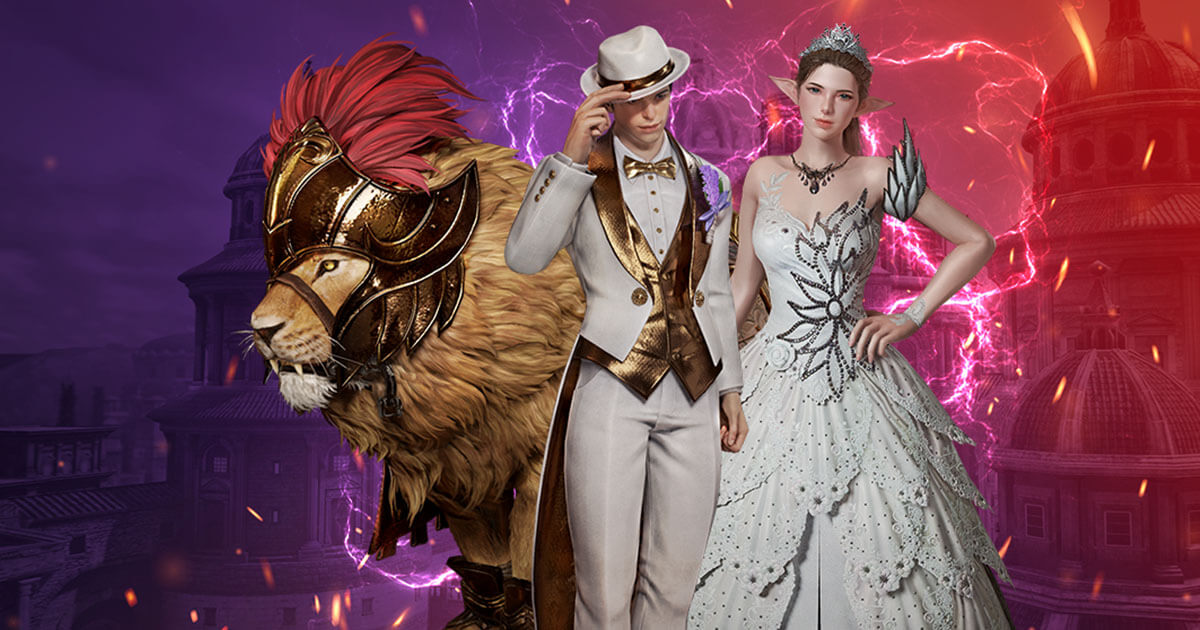 Radiant Finery Costume and Centurion Lion Mount