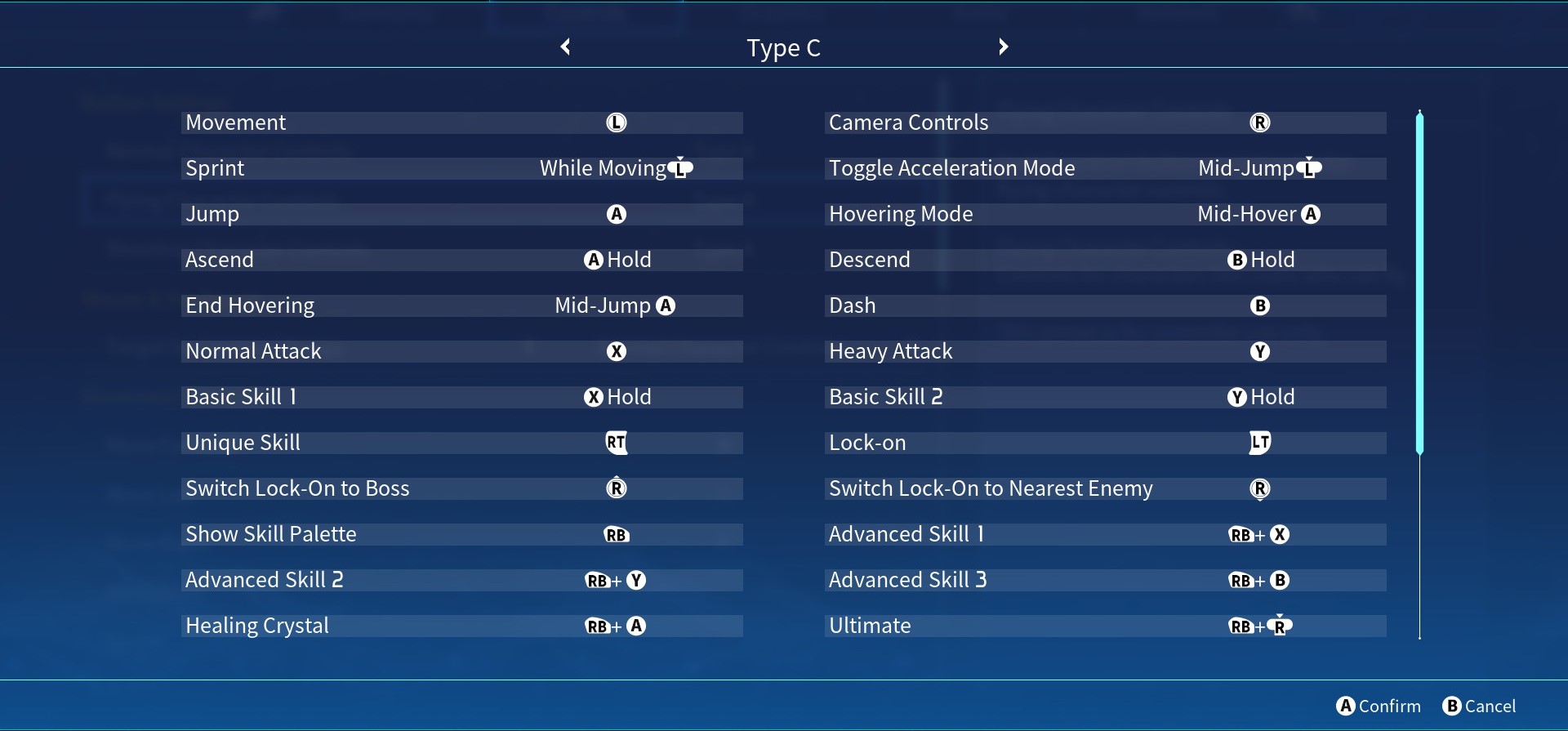 SAOFD CBT Button Configuration